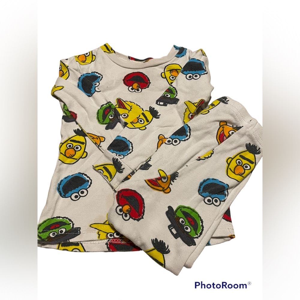 Sesame Street two piece pajama set